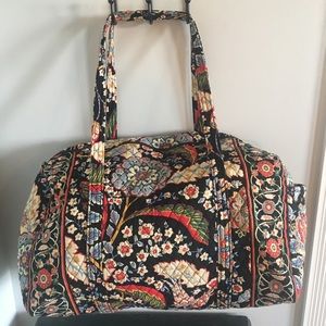 Versailles Vera Bradley large travel duffel bag